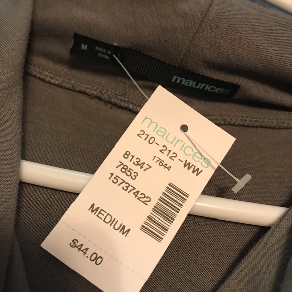 Grey, soft dress - Picture 2 of 2